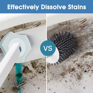 Dùng một lần nhà vệ sinh bàn chải với 48 nạp, nhà vệ sinh bát Bàn chải dùng một lần nhà vệ sinh làm sạch hệ thống-Bát sạch bàn chải - Product Image 3