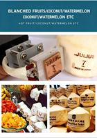 Máquina de estampado en caliente de latón personalizada para grabado de logotipos en cuero, madera y pasteles de coco, herramienta de prensa térmica portátil de mano