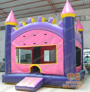 Venta de fábrica <span class=keywords><strong>Castillo</strong></span> inflable Rosa y púrpura Casa inflable comercial 3M * 3M 4M * 4m Alquiler <span class=keywords><strong>Castillo</strong></span> hinchable para niños - Product Image 1