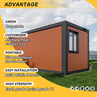 Modulaire Facile à Assembler Maison Pliable 20 pieds 40 pieds Portable Pliable Maison Mobile Conteneur Pliant Maison Préfabriquée Kit