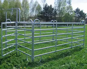 Light Medium Heavy Duty Corral Panel With Gates / Horse Panel Livestock Panel