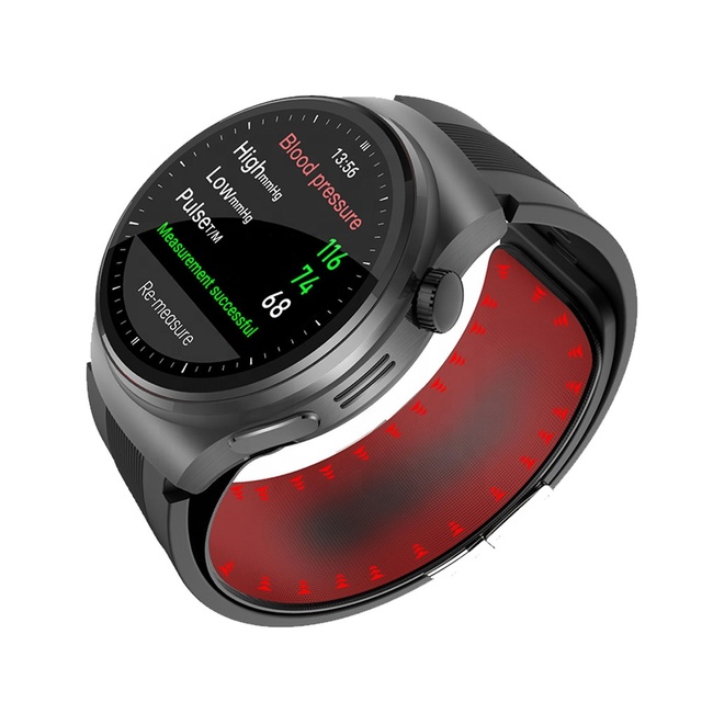 S28 Health SmartWatch Air Pump Blood Pressure Measure Temperature Monitor Breathing Exerciser NFC Smart Watch for Women Men