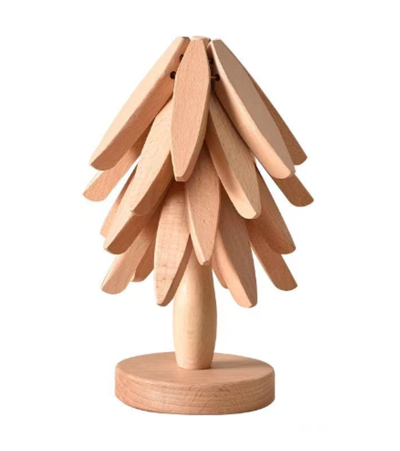 Log couleur avec 4pcs