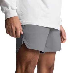 Shorts masculinos de moda de praia para corrida, fitness, jogging, moda de rua, shorts esportivos personalizados de poliéster