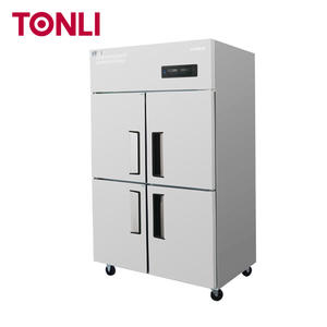 מקפיא ישירה קירור אוויר קירור קירור מסחרי זקוף מסחרי זקוף דלת ארבע מקרר דלת ארבע - Product Image 3