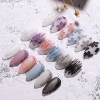 Gel de sculpture texturé pour ongles avec effet laine en relief 3D et formule de sculpture pour l'art de la manucure, vernis à ongles professionnel