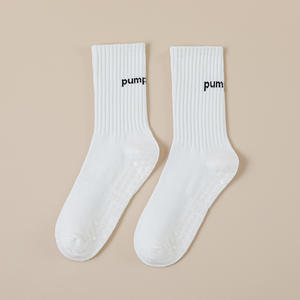 <span class=keywords><strong>Calcetines</strong></span> de Yoga Antideslizantes <span class=keywords><strong>con</strong></span> Diseño de Tubo de Compresión, Puño y Diseño Corporal, <span class=keywords><strong>con</strong></span> Logotipo Personalizado - Product Image 5