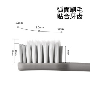 FaSoLa Travel Folding Toothbrush 12cm Compact Portable Toothbrush For On The Go Use - Product Image 5