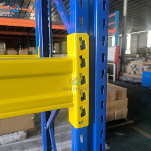 Estantes apilables de estanterías de alambre de metal resistentes de haz ajustable para sistemas de almacenamiento de almacén - Product Image 4