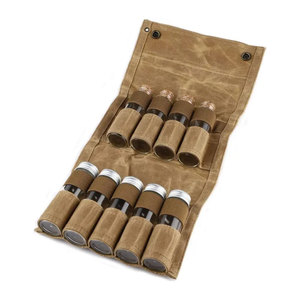 Kit à épices en toile cirée, portable, imperméable, pour le camping, les voyages, <span class=keywords><strong>porte</strong></span>-épices, sac à épices - Product Image 1