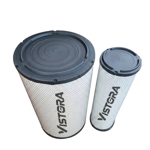 Nouvel ensemble de filtre à air pour moteur de camion lourd LK AF25596 AF25595 pour excavatrice, papier filtrant de haute qualité, taille standard P548900 - Product Image 2