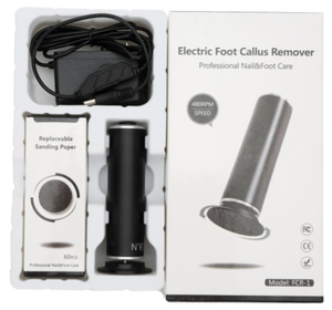 Lima Eléctrica para <span class=keywords><strong>Pies</strong></span>, Dispositivo <span class=keywords><strong>de</strong></span> Pedicura con Cuerpo <span class=keywords><strong>de</strong></span> Aleación <span class=keywords><strong>de</strong></span> Aluminio, Controlador <span class=keywords><strong>de</strong></span> Velocidad, Recargable por USB, Exfoliante para <span class=keywords><strong>Pies</strong></span> con Callosidades - Product Image 1