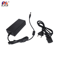 Alimentation de bureau certifiée CE 12V 5V 60W, driver LED 12 volts 5 ampères, entrée C6 C8 C14, adaptateur secteur AC DC personnalisé OEM ODM avec logo
