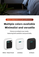 Diffuseur de parfum nébulisant avec minuterie, télécommande, contrôle par application, fonctionne sur piles, conception sans eau, portable, pour la maison et l'hôtel