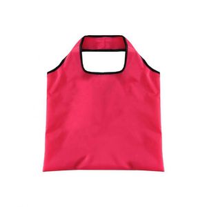 Customized Eco-Friendly Large Reusable Folding Polyester PET Shopping <b>Bag</b> Recyclable Supermarket Grocery with Pouch - Product Image 4