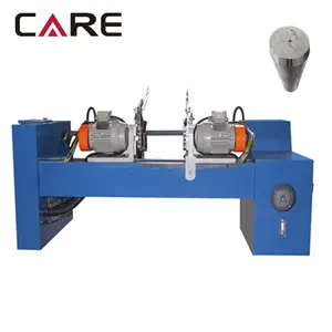 DEF-FA/80 Automatic steel rod chamfering machine with center hole drilling