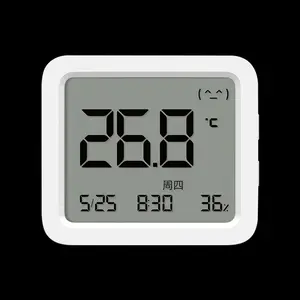 XIAOMI Mijia Smart Bluetooth Thermomètre 3 Grand LCD Hygromètre Numérique Électrique Sans Fil Température et Humidité 3 pour Mijia APP