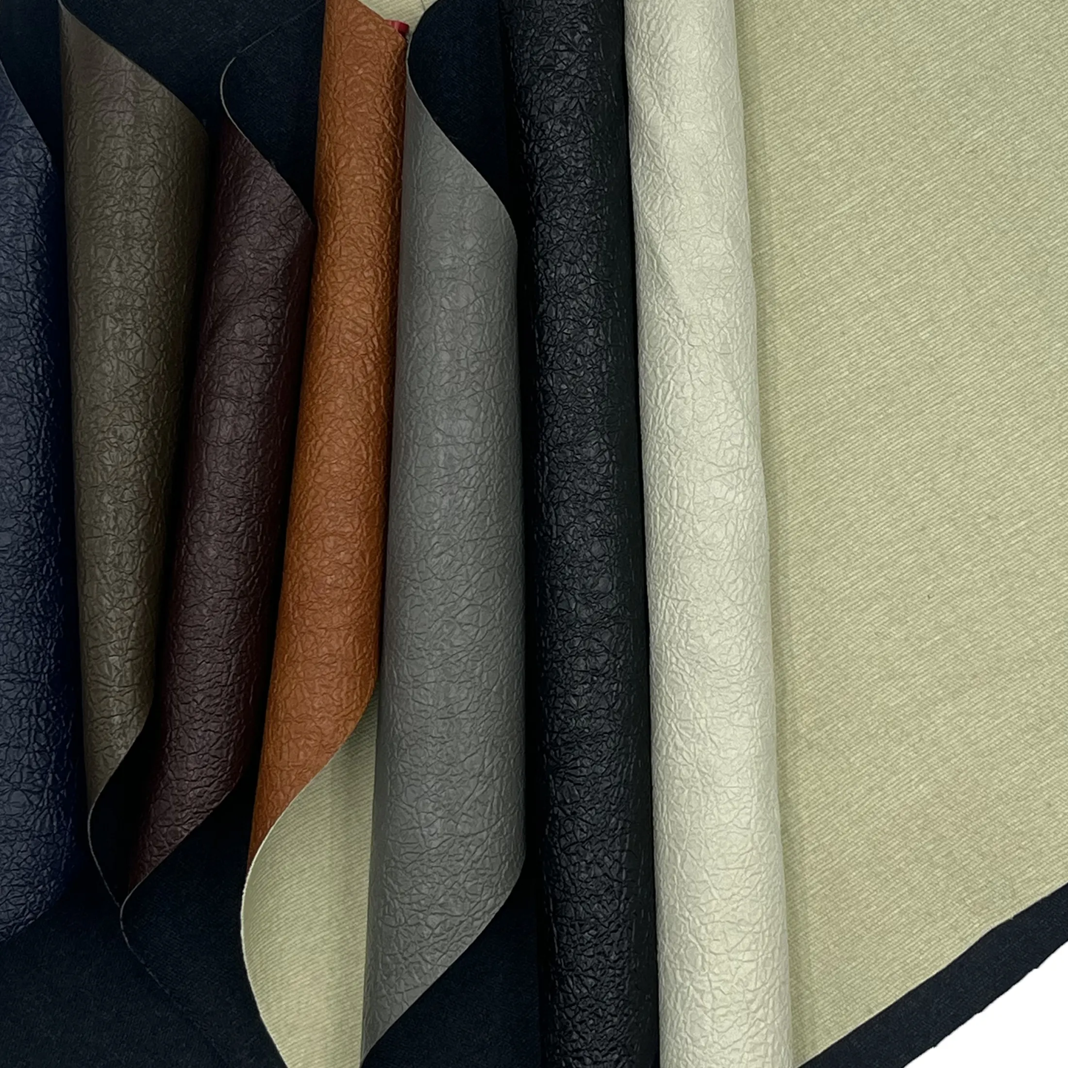 1,0 mm dicke neue textur weiche farbe kann angepasst werden pu-leder für sofa schuhe auto
