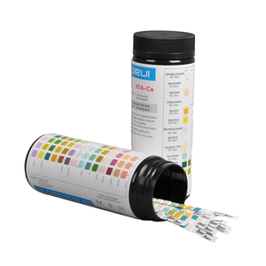 Dirui 14 Chất lượng cao nước tiểu phân tích glucose Ketone máu urinalysis Thuốc thử kiểm tra Strips - Product Image 1
