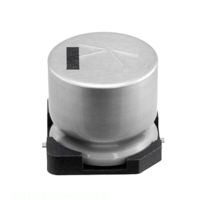 Distribuidor Autorizado 10TLV4700M18X16.5 CAP ALUM 4700UF 20% 10V SMD 4700 uF Condensador de Montaje Superficial - Product Image 1
