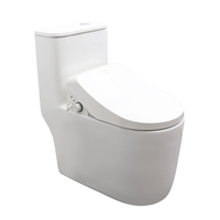 Siège de toilette bidet électrique 220V CA avec séchoir, couvercle intelligent, mode enfant, fermeture douce, lavage arrière, siège WC électronique