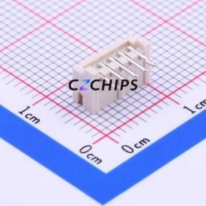 S5B-ZR(LF)(SN) Wire-to-Board Pin Header Bent Lead Through Hole,P=1.5mm Connector 1x5P 1.5mm Right Angle Insert ZH - Product Image 2