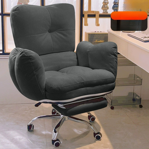 Nueva Silla de Juego Ergonómica Plegable Informal con <span class=keywords><strong>Tela</strong></span> Resistente al Agua, Función de Inclinación Giratoria de 360 Grados, Diseñada para Juegos - Product Image 4