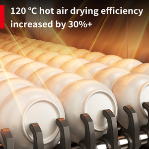 Lavavajillas totalmente automático estilo dragón Dingbai para uso comercial en restaurantes grandes, cafetería - Product Image 3