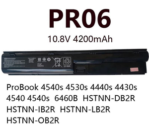 Batterie d'ordinateur portable PR06 10.8V 56WH pour HP ProBook 4330S 4331S 4530S 4540S 4535S 4430S 4435S 4436S HSTNN-OB2T HSTNN-LB2R /DB2R PR09 - Product Image 1