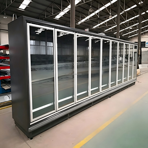 Congélateur <span class=keywords><strong>professionnel</strong></span> à compresseur externe -18°C ° C~-22 ° Congélateur vitrine électrique à 5 portes avec dégivrage automatique pour supermarché - Product Image 2