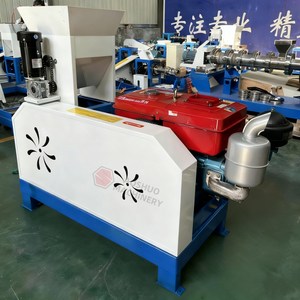 Machine extrudeuse automatique d'aliments pour animaux de compagnie <span class=keywords><strong>en</strong></span> promotion, machine à granulés flottants pour aliments pour poissons, équipement de traitement d'aliments pour lapins - Product Image 2