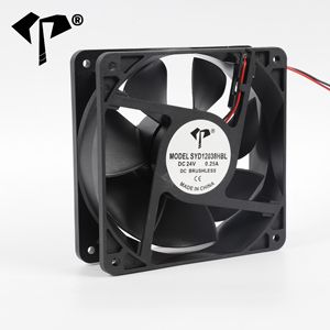 Ventola di Raffreddamento Assiale DC YD12038HBL da 120mm (4 Pollici) con 2200-3000 RPM, 12V/24V/48V, Alta Efficienza di Circolazione dell'Aria, Fornitura Diretta dalla Fabbrica - Product Image 3