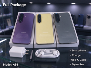 โทรศัพท์มือถือ A56 5G ของแท้ใหม่เอี่ยม รุ่น Global ยังไม่ได้แกะซีล ตัวเครื่องบางเฉียบ ทันสมัย รองรับระบบดรอปชิปปิ้ง - Product Image 2