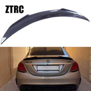 สปอยเลอร์หลังคาร์บอนไฟเบอร์ทรง PSM2 สำหรับรถเบนซ์ C-Class W205 4 ประตู ปี 2013-2022 - Product Image 1