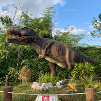 Dinosaures animatroniques réalistes grandeur nature pour l'intérieur et l'extérieur, télécommandés, pour parcs d'attractions, parcs d'aventure, aéroports, personnalisables