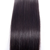 Ekstensi Rambut Asli India Lurus Tanpa Proses 10a Virgin, Pengiriman Cepat, 13x4 HD Lace Frontal dengan Bundel