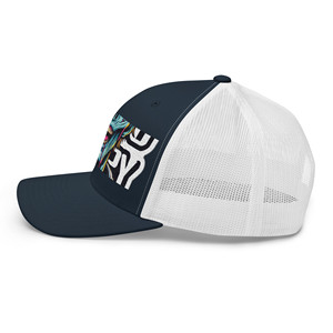 Cappellino Trucker in Tela a 5 Pannelli con Logo Personalizzato Taglia Unica - Product Image 2