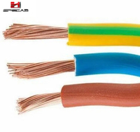 Câble électrique harmonisé basse tension H07V-K, diverses sections transversales, 10 mm, pour installation en conduit intérieur