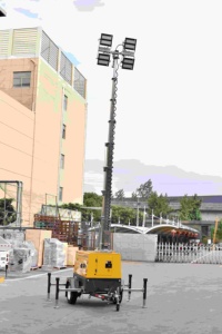 TPE-R4k High Quality TPE-R4K <b>Solar</b> Light Tower 4kW <b>Generator</b> 4009㎡ Coverage Outdoor Construction Light Tower TPE-R4k TPE-R4k Sil - Product Image 5