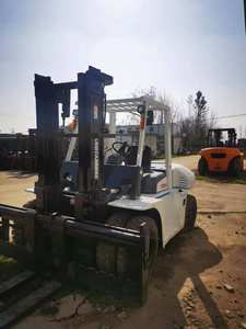 Mini carretilla elevadora TCM FD70 de alta calidad, 7 toneladas, usada en Japón, superventas, bomba de caja de cambios de Motor de rodamiento de núcleo de Shanghai en buenas condiciones - Product Image 3