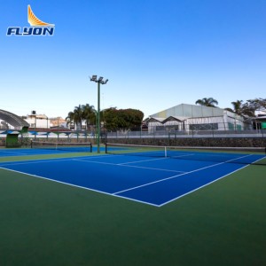 Shock Absorption Tennis Court <b>Tiles</b> Non-slip <b>Interlocking</b> Sport <b>Flooring</b> for Joint Protection and Player Safety - Product Image 5