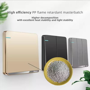 Hóa chất masterbatch hiệu suất cao Polypropylene PP chống cháy masterbatch cho chủ sở hữu đèn phụ gia nhựa - Product Image 3