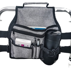 Factory <b>Disabled</b> People Armrest Side Organizer Storage Bags Wheelchair Side Bag - Product Image 1