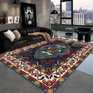 Morden di lusso grande tappeto da soggiorno in pelliccia sintetica morbida geometrica tappetino lavabile <span class=keywords><strong>antiscivolo</strong></span> Area centro casa <span class=keywords><strong>tappeti</strong></span> - Product Image 5