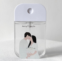 Pulvérisateur de désinfectant pour les mains portable avec logo personnalisé imprimé, 45 ml