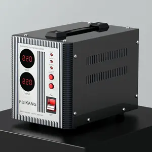 Sıcak satış 3000w gerilim sabitleyici otomatik voltaj regülatörü ev kullanımı için sabitleyici