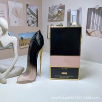 Parfum floral arabe de luxe longue durée pour femme, vaporisateur moderne de haute qualité avec accessoires couronne