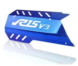 Protector Térmico para tubo de escape de motocicleta Yamaha, Protector contra choques, para YZF, R15, V3, <span class=keywords><strong>2017</strong></span>, 2018, 2019, 2020, MT-15, <span class=keywords><strong>MT15</strong></span>, R15 - Product Image 3