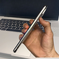 Vente en gros de téléphones d'occasion débloqués pour Xs Max 64 Go Argent, puce A12 Bionic, écran OLED Super Retina, Face ID, forte demande, prix d'usine