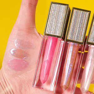 Bán Buôn Sang Trọng Tùy Chỉnh Rõ Ràng <span class=keywords><strong>Lip</strong></span> Gloss Nhãn Hiệu Riêng Nude Glossy Lipgloss - Product Image 1